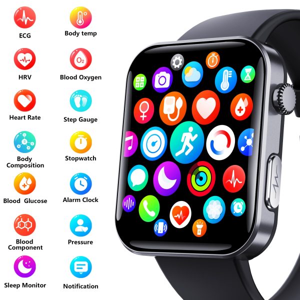 2025 Smart Watch Health Tracker — 2.1" Fitness Companion - Image 8
