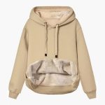 Lamb-Fleece Hooded Sweatshirt Jacket — Warm Pockets, Sporty Comfort (S–XXL)