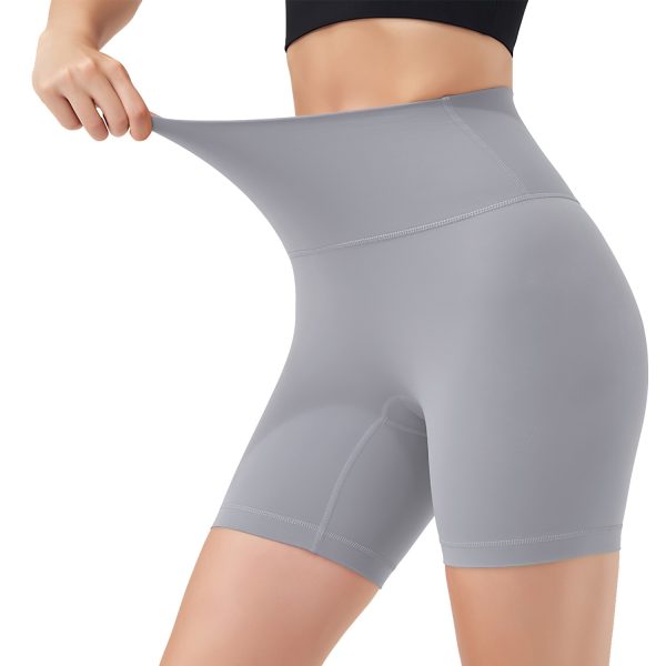 Women’s High-Waist Biker Shorts — 6.3" Inseam, No Front Seam, Tummy-Support (4 Sizes, 5 Colors) - Image 2