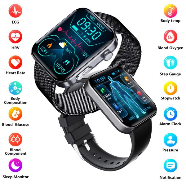 2025 Smart Watch Health Tracker — 2.1" Fitness Companion - Image 6