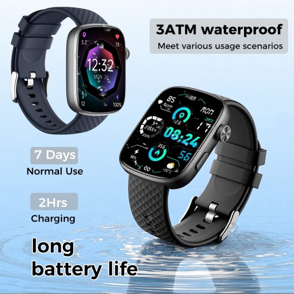 1.95″ Call-Ready Fitness Smartwatch — 100+ Sports, 7–10 Day Battery - Image 8