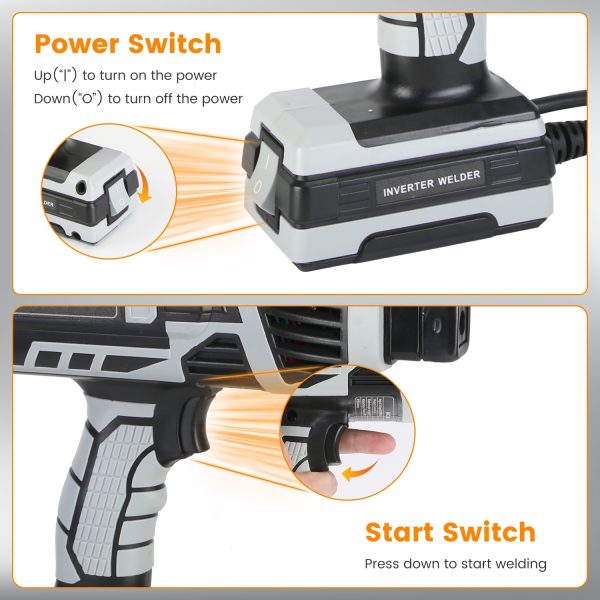 Portable 120A Handheld Stick Welder (110V) — IGBT Inverter, 5-Level Output - Image 4