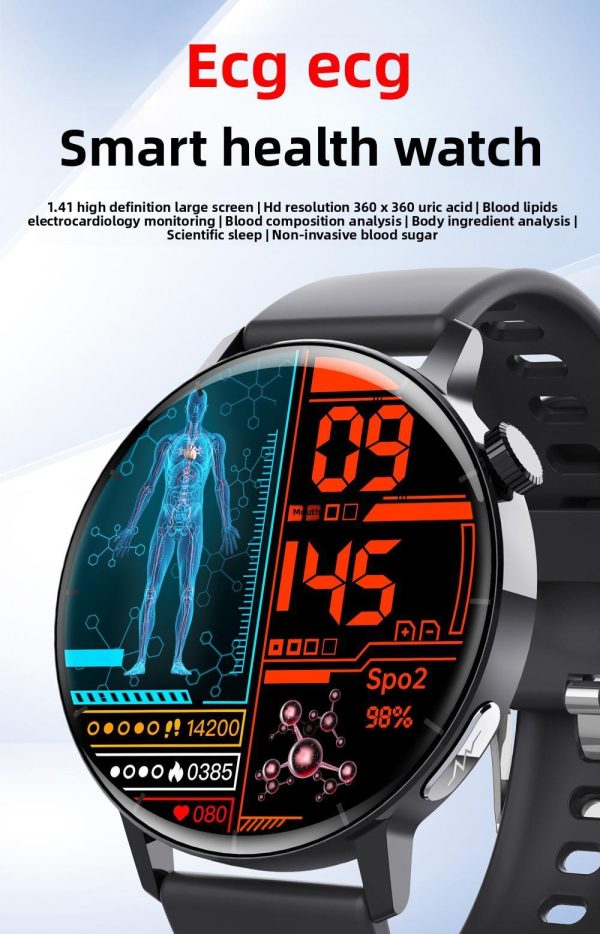 1.41" Health Smartwatch — 10-Day Battery, 3ATM, 110+ Sports Modes - Image 10