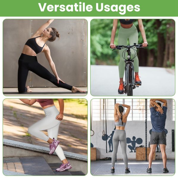 Women’s High-Waist Workout Leggings — 25" Inseam, Tummy Control, No Front Seam - Image 3