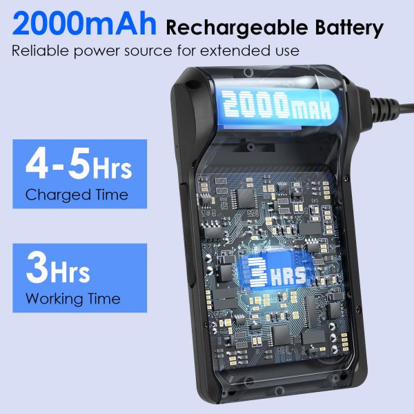 1080p Endoscope with 4.3" Screen — 8 mm IP67 Camera, 16.4-ft Semi-Rigid Cable, 8-LED - Image 5