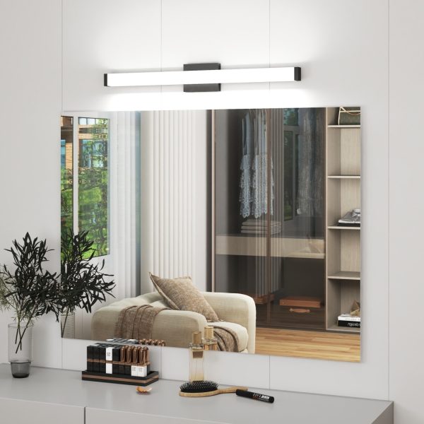 33" Black Bathroom Vanity Light — Modern 18W LED, Cool White 6000K - Image 7
