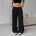 Easy Wide-Leg Drawstring Pants — Elastic Waist, Breezy Everyday Fit (S–3XL)