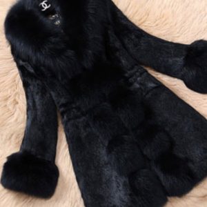 Women’s Plush Fleece Coat — Long Sleeves, Cozy Everyday Layer (S–5XL)