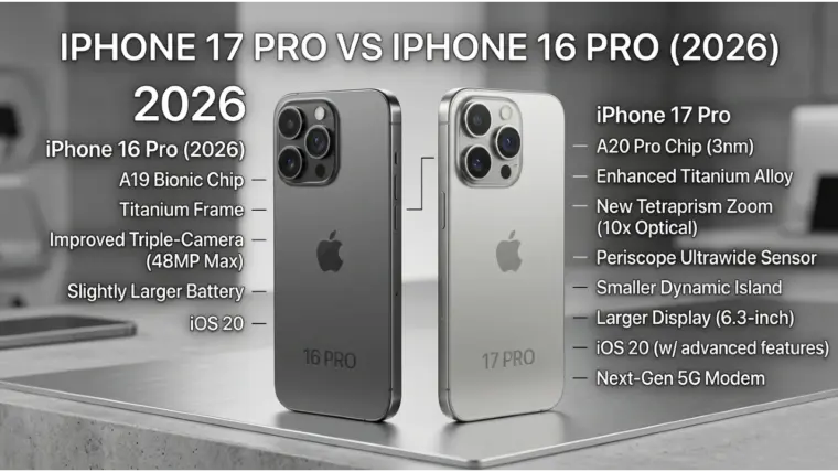 iPhone 17 Pro vs iPhone 16 Pro (2026)