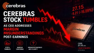 Cerebras Stock Tumbles as CEO Addresses Margin Misunderstandings Post-Earnings