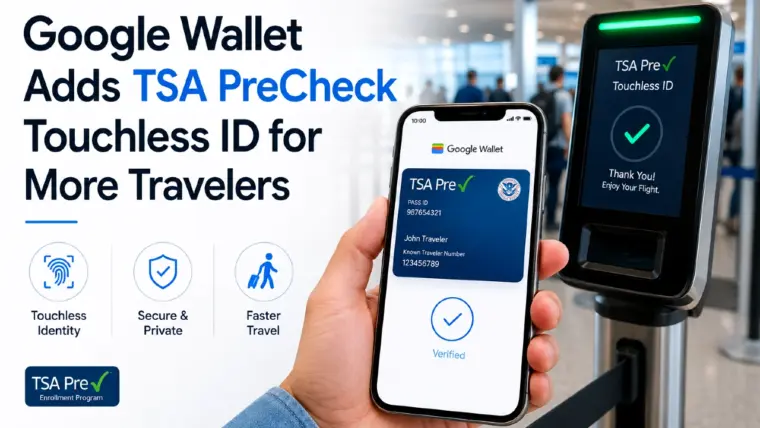 Google Wallet Adds TSA PreCheck Touchless ID for More Travelers
