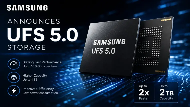 Samsung's UFS 5.0: Faster Storage is Coming to Your Next Phone