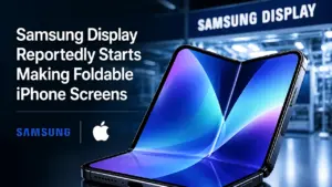 Samsung Display Reportedly Starts Making Foldable iPhone Screens
